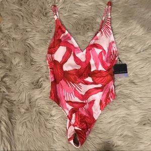 Tropical Pink One Piece Swim